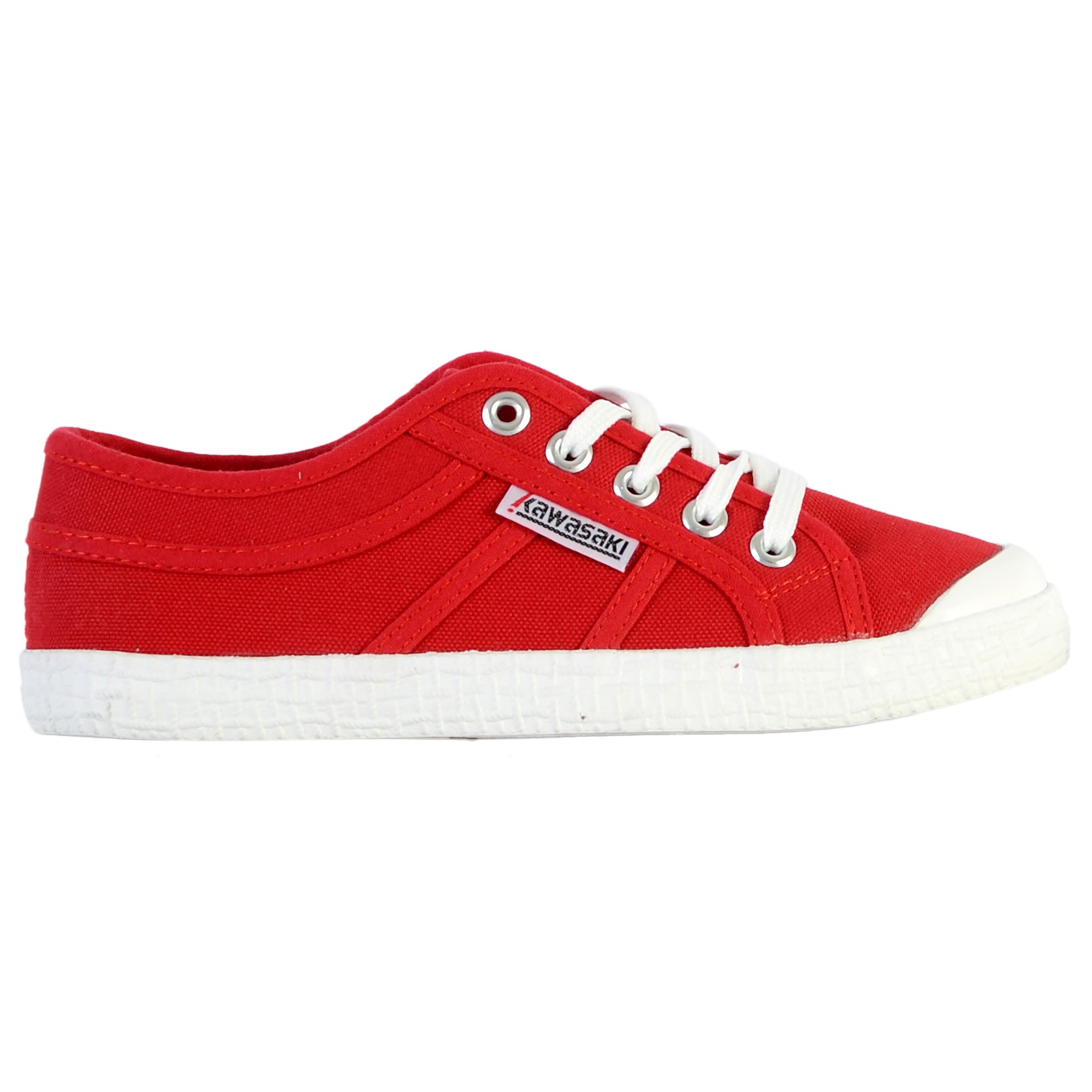 Kawasaki Tennis Canvas Shoe K202403 RED 2/5
