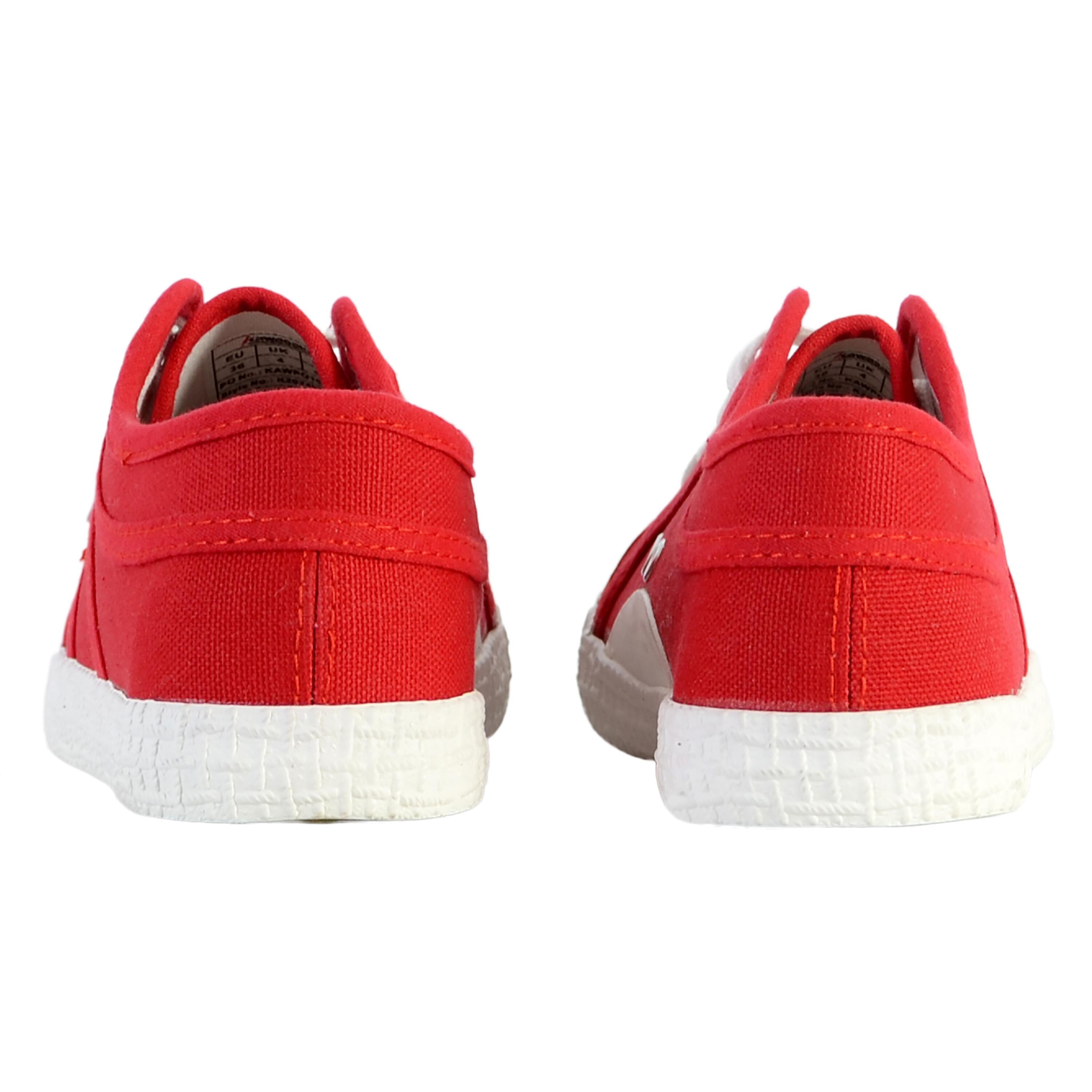 Kawasaki Tennis Canvas Shoe K202403 RED 4/5
