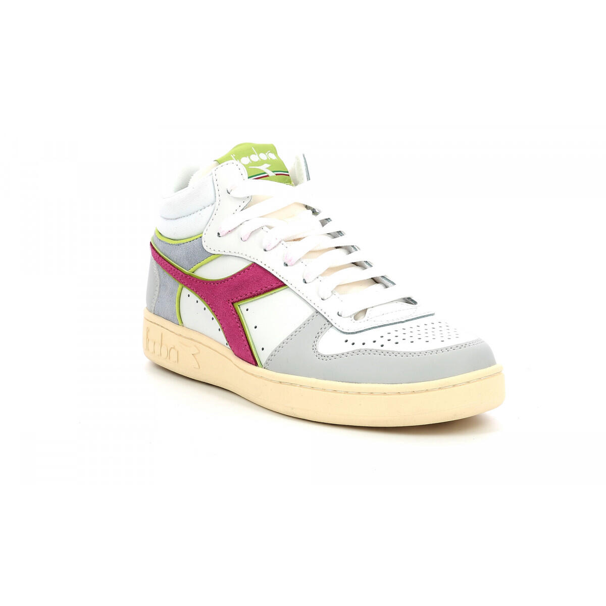 Diadora Magic Basket Demi Wn 501.188552 01 C6655 White/Lunar Rock 2/5