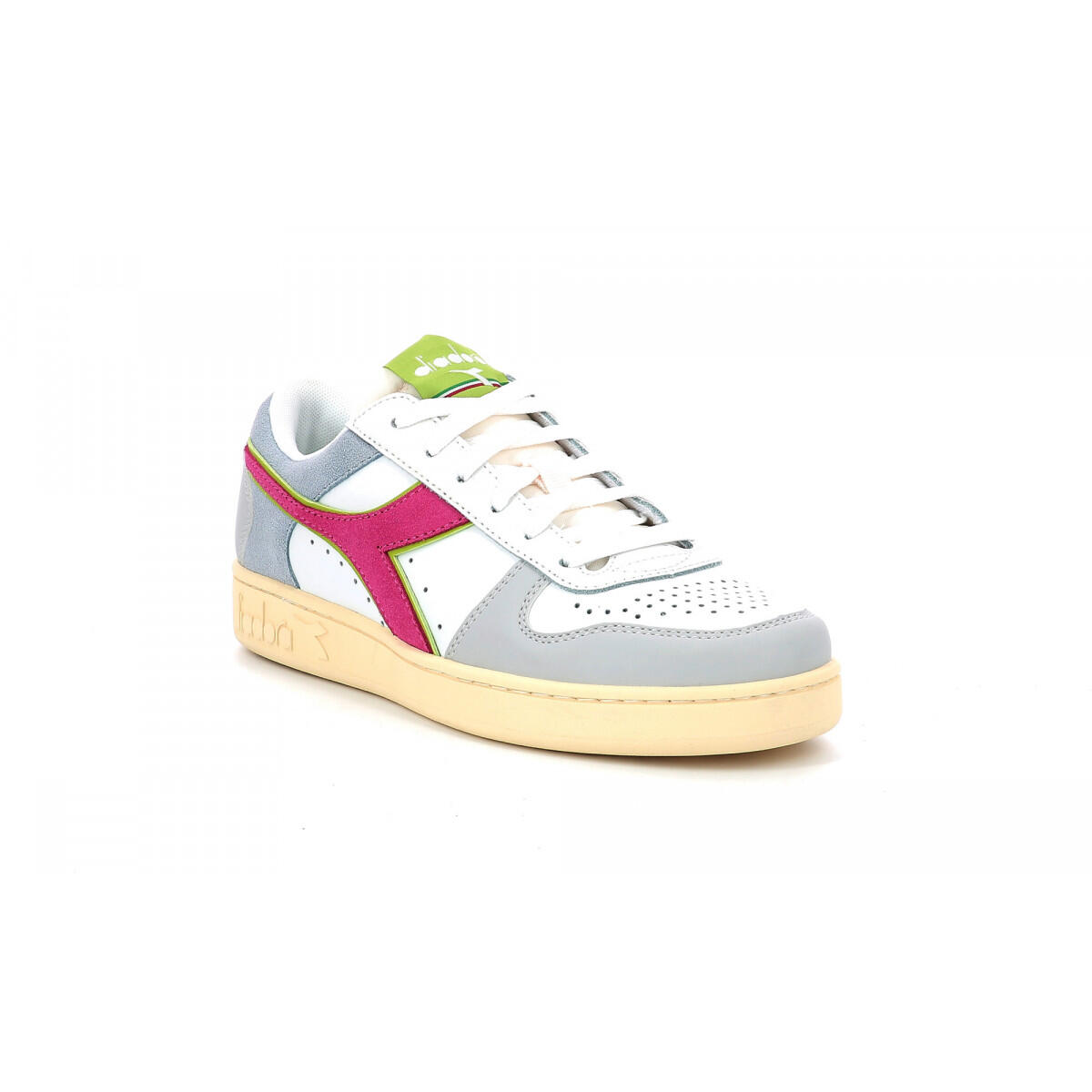 Diadora Magic Basket Low Wn 501.178554 01 C6655 White/Lunar Rock 2/5