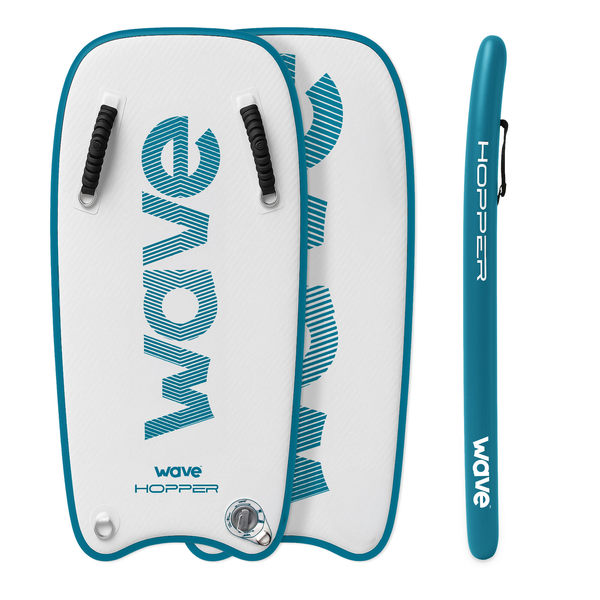 WAVE DIRECT WAVE Hopper Inflatable Body Board | Lightweight Durable PVC Construction