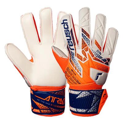 Rękawice bramkarskie dziecięce Reusch Attrakt Solid Junior
