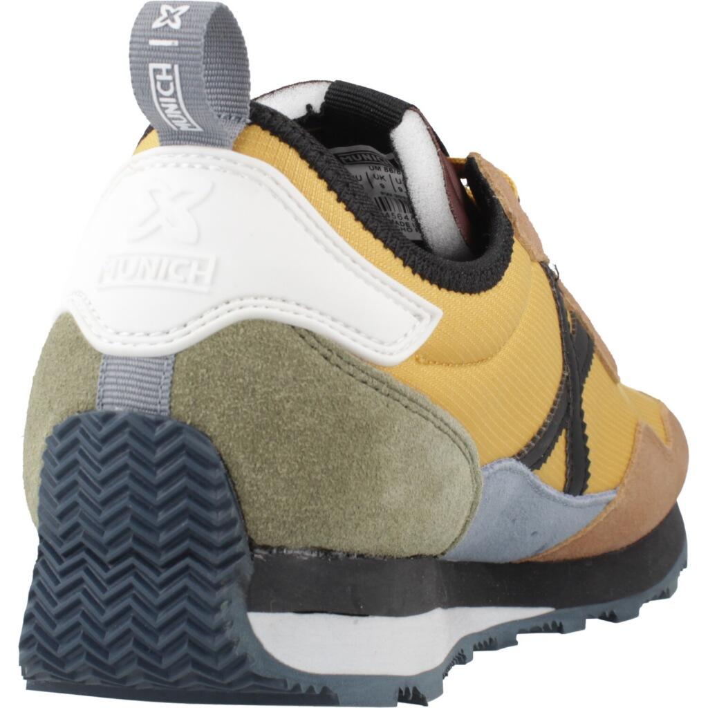 Baskets Munich Modèle Um 86 Couleur Jaune 3/5