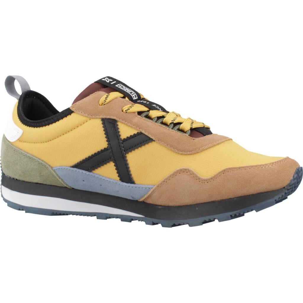 Baskets Munich Modèle Um 86 Couleur Jaune 5/5