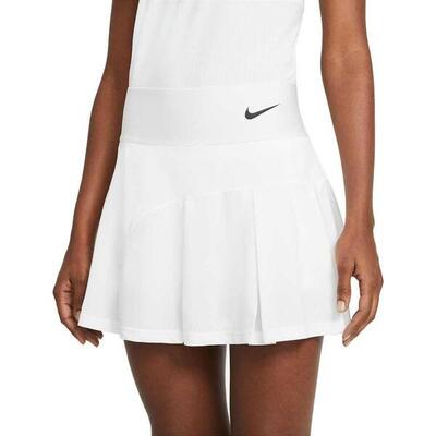 Nike dames hybride rok shorts - wit/zwart. maat xs