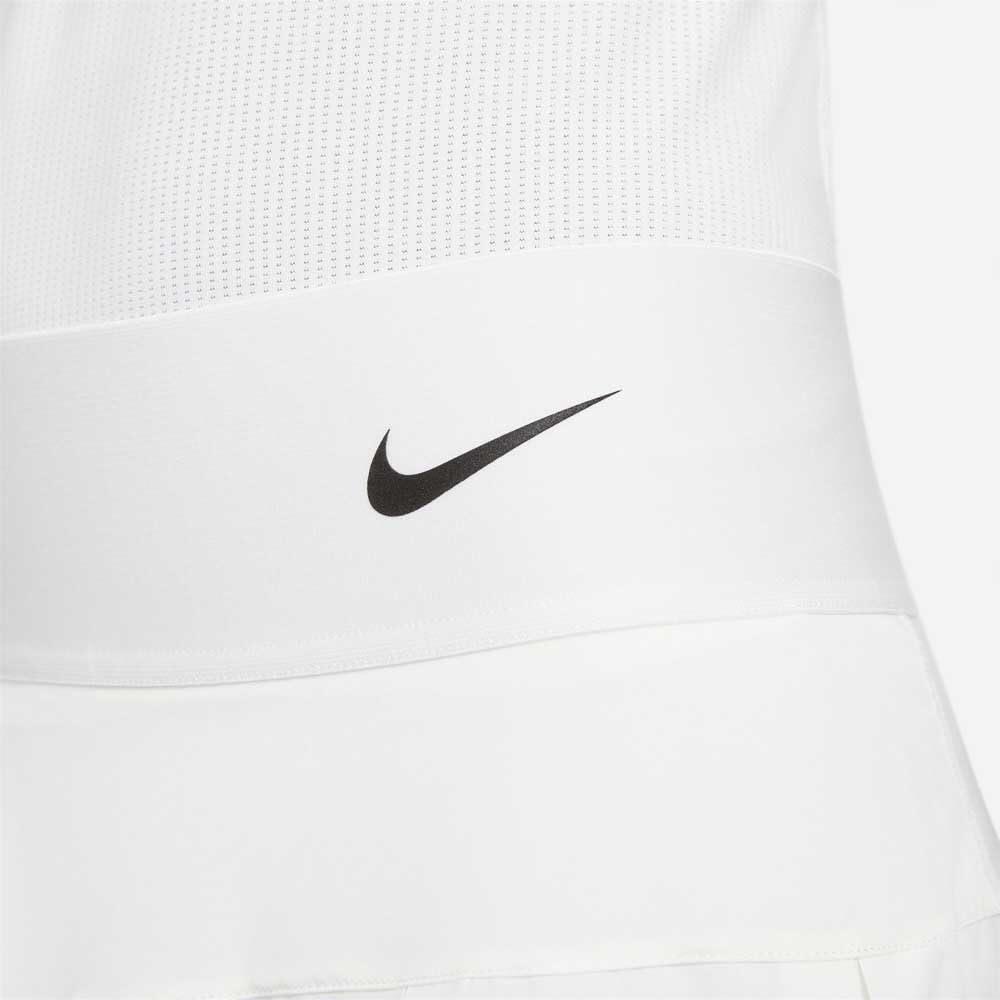 Pantaloncini ibridi con gonna Nike Donna - Bianco/Nero, Taglia XS 4/6