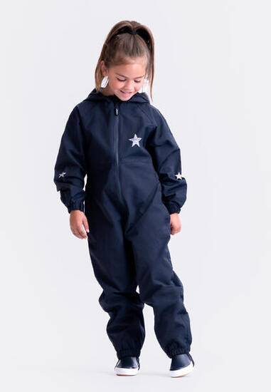 BMS atmungsaktiver Regenoverall 100% wasserdicht Kinder