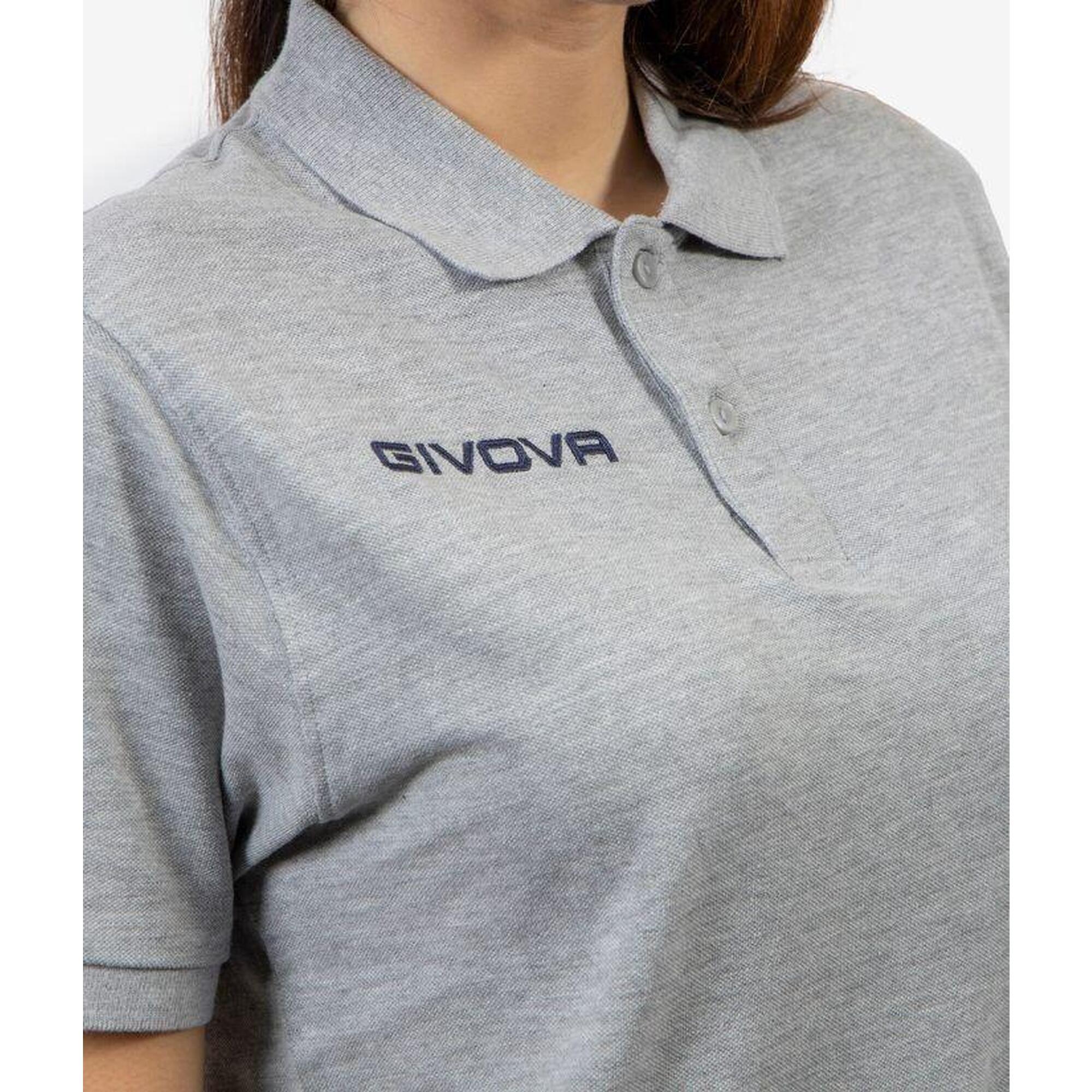 Tricou Polo Givova Polo Cotone Piquet Vară Albastru