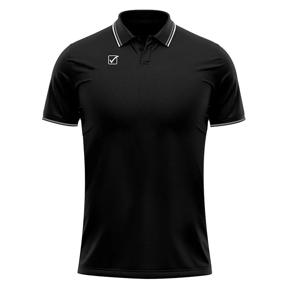 Polo Givova Preto-branco Preto 2xl 3/3