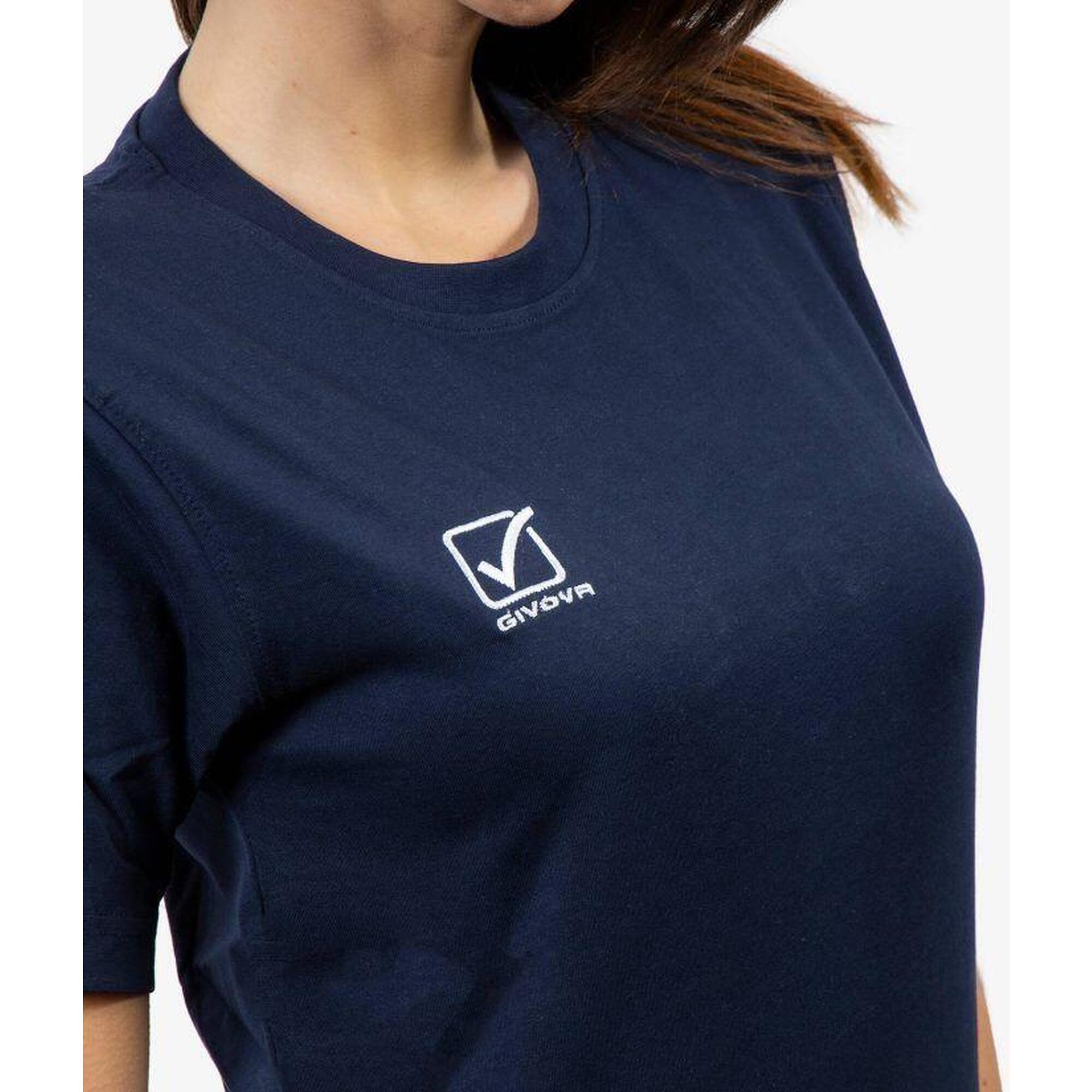 Tricou Givova Albastru Închis pentru Bărbați XL - Bumbac Confortabil