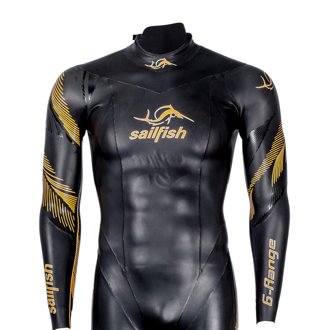 Neoprene G-Range 9 natação Homem Amarelo Sailfish 1/3