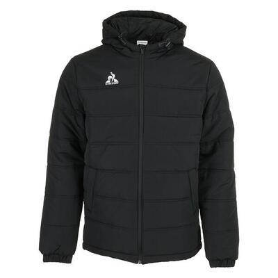 Piumino con cappuccio Uomo LE COQ SPORTIF Training Corps - Nero