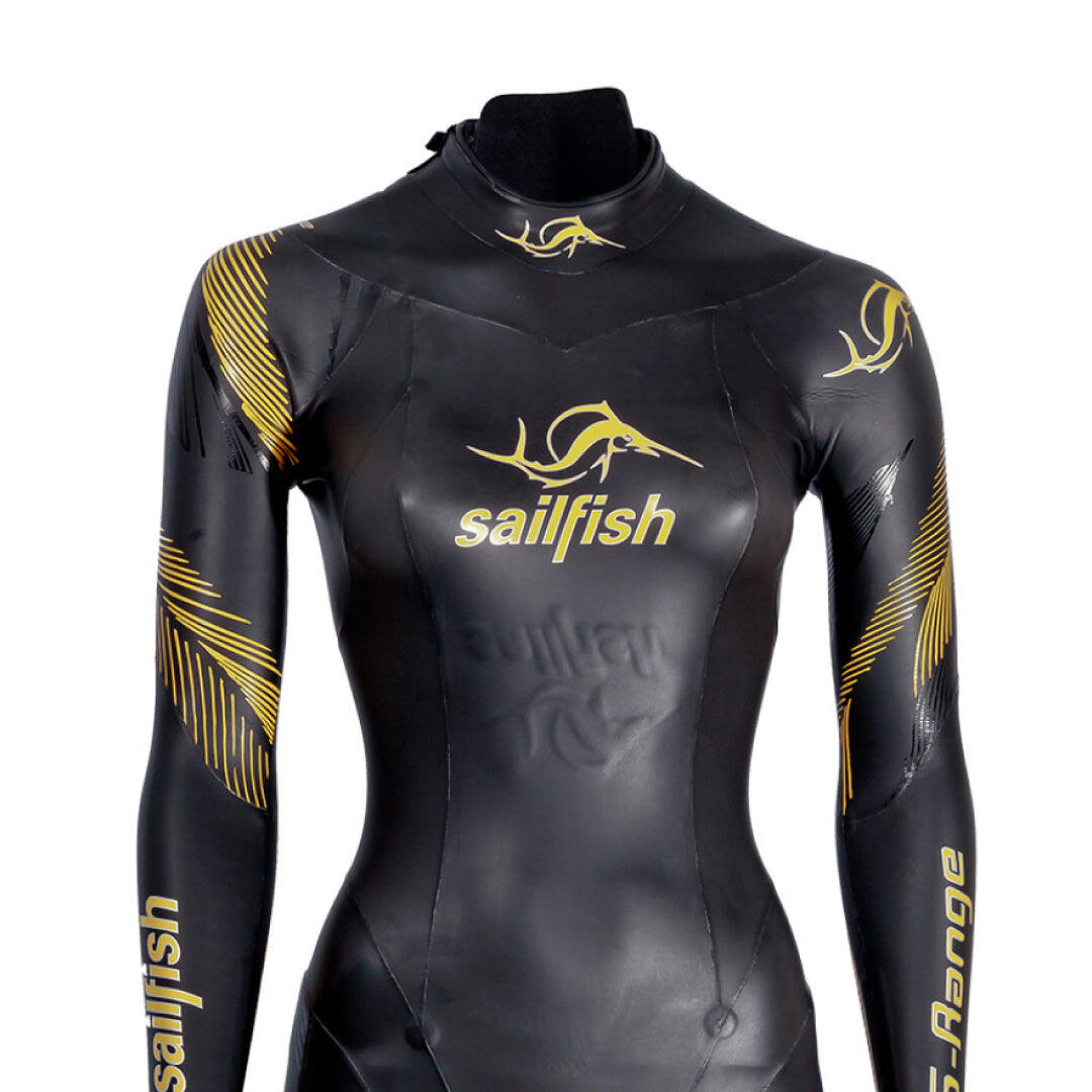 Neoprene g-range 9 natação mulher amarelo sailfish
