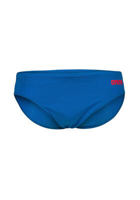 Arena zwemslip team solid blauw rivier