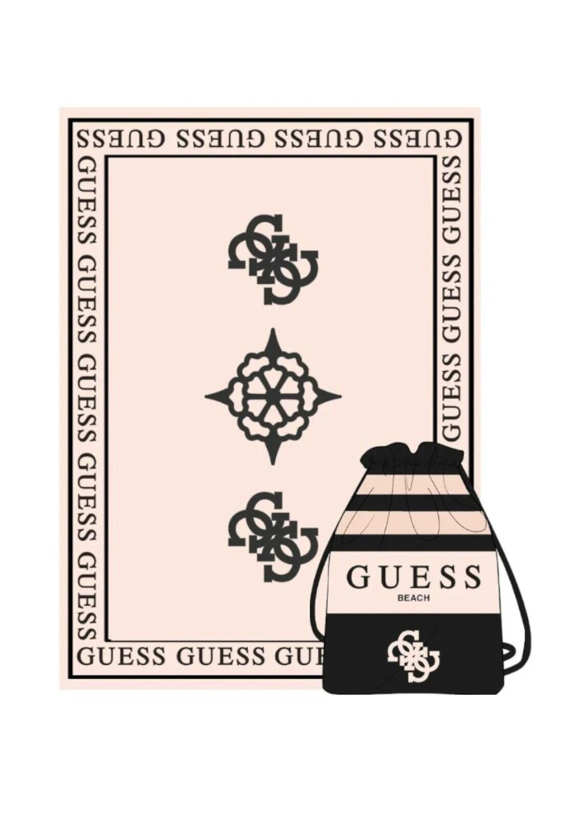 GUESS FOULARD AND BAG COL JBLK