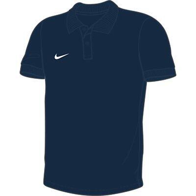 Nike Team Core Polo voor Jongens - Blauw, X-Klein (122-128) 2/3