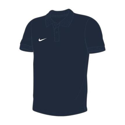 Polo Nike Team Core pour Enfants - Bleu Foncé, 8-10 Ans