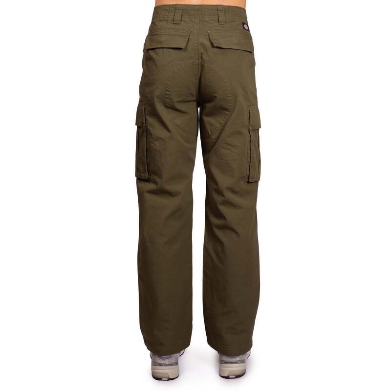 Pantaloni cargo verzi Dickies din bumbac rezistent