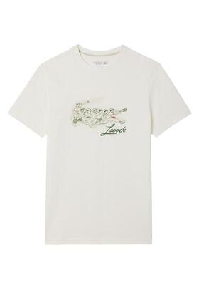 T-shirt met korte mouwen lacoste model th210200nyv voor mannen