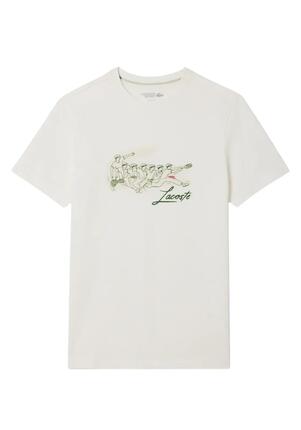 Camiseta de manga corta Lacoste modelo TH210200NYV para hombre