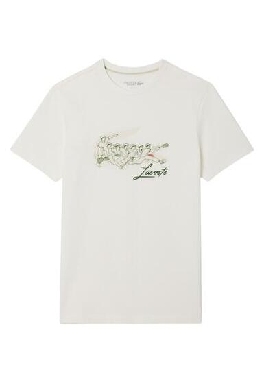 Camiseta de manga corta Lacoste modelo TH210200NYV para hombre