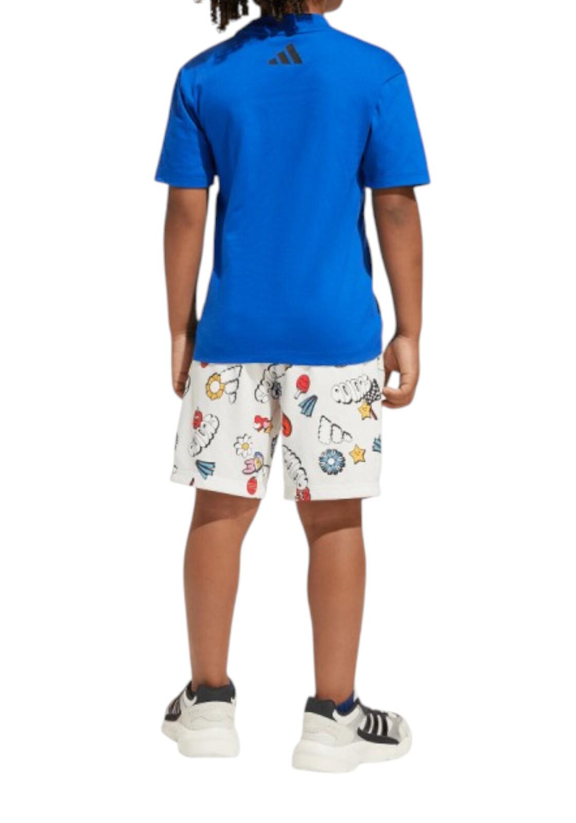 Conjunto de roupa Adidas modelo JD0065 para crianças unissex 2/3