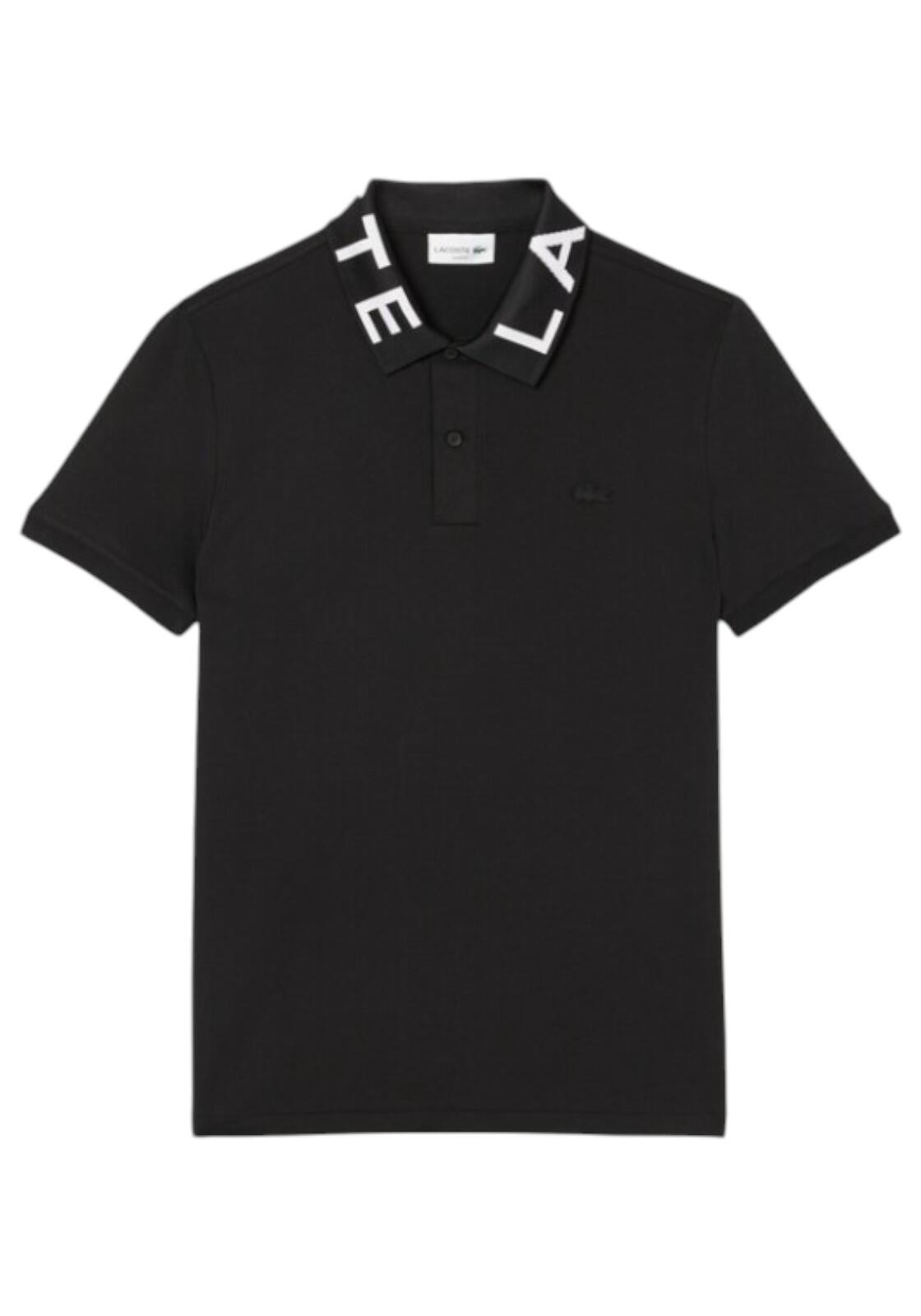 Lacoste Polo Modelo Ph9538-031 Para Homem Preto da Decathlon