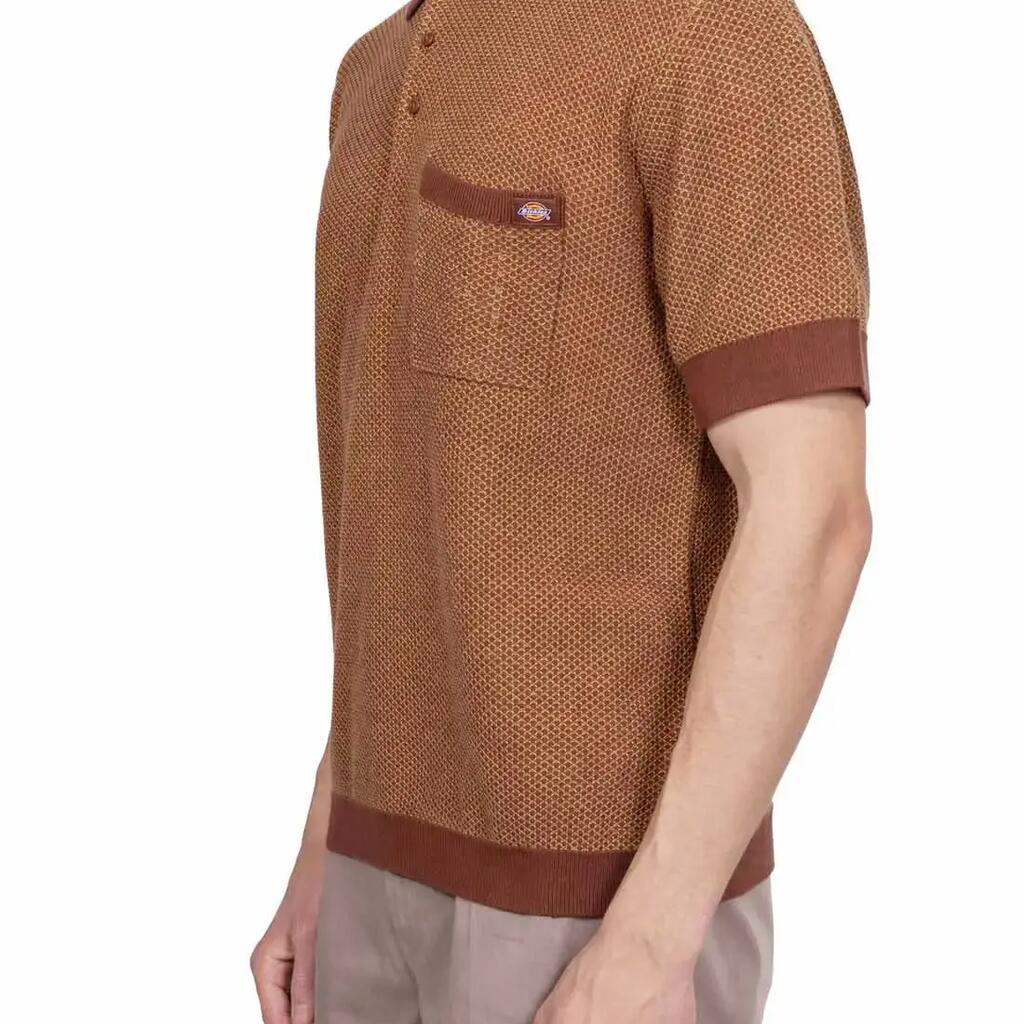 DICKIES - Polo uomo Rocky in maglia  - Taglia S