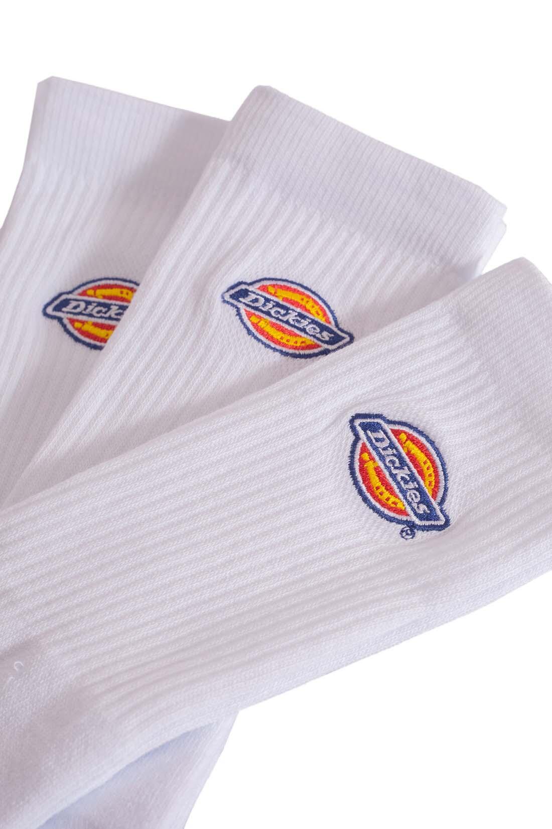 Chaussettes Dickies Groove blanches 3/7