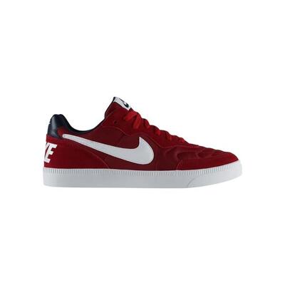Zapatillas Nike Tiempo Trainer rojas con suela blanca para hombre