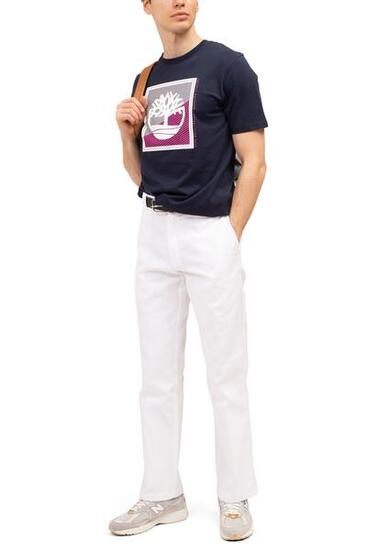 Pantalon - Workwear - Unisexe - 874 Original - Regular fit - Blanc