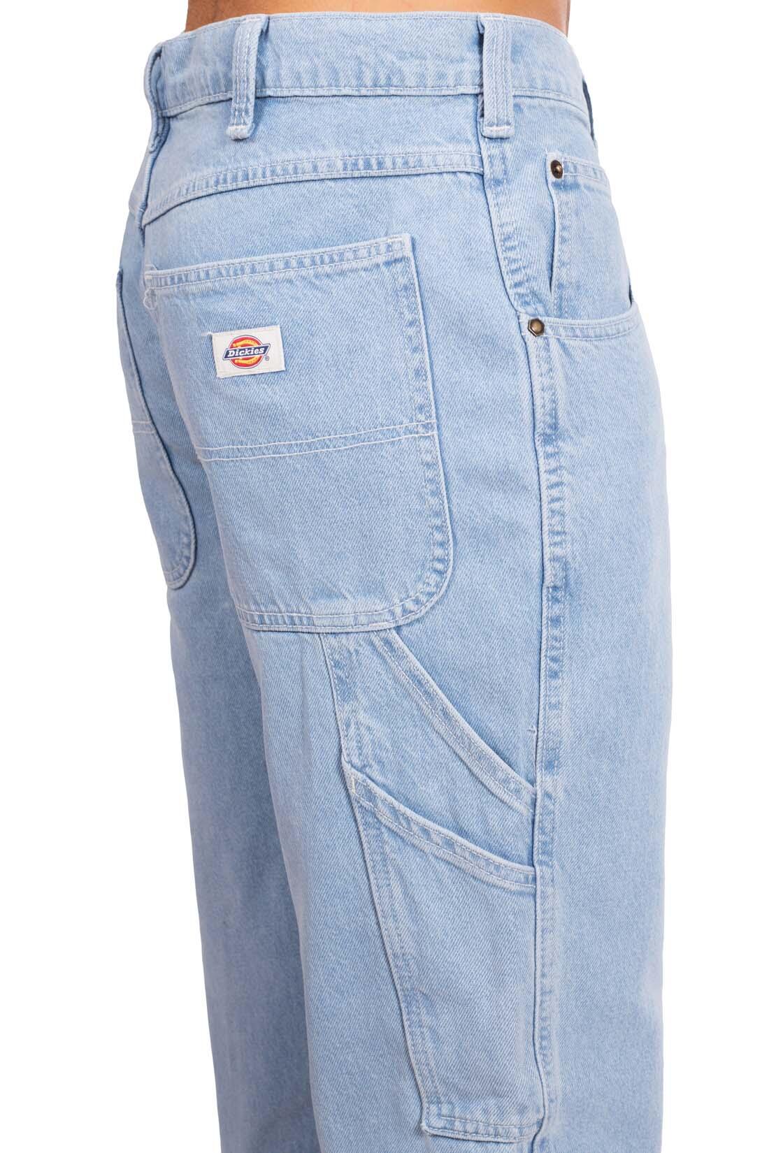 Pantaloni - uomo - regular 100% cotone - Garyville - azzurro 5/5