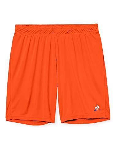 ZILCO Pantaloni Corti N°1 Match di Le Coq Sportif per Uomo in Arancione, Taglia M
