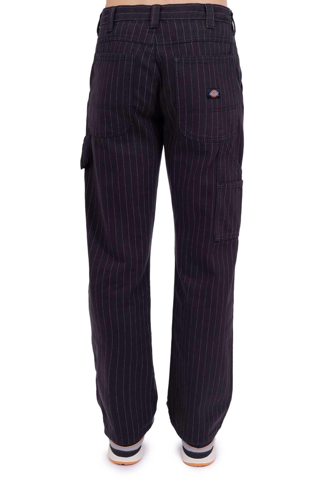 Pantaloni cargo uomo Service in gessato 3/6
