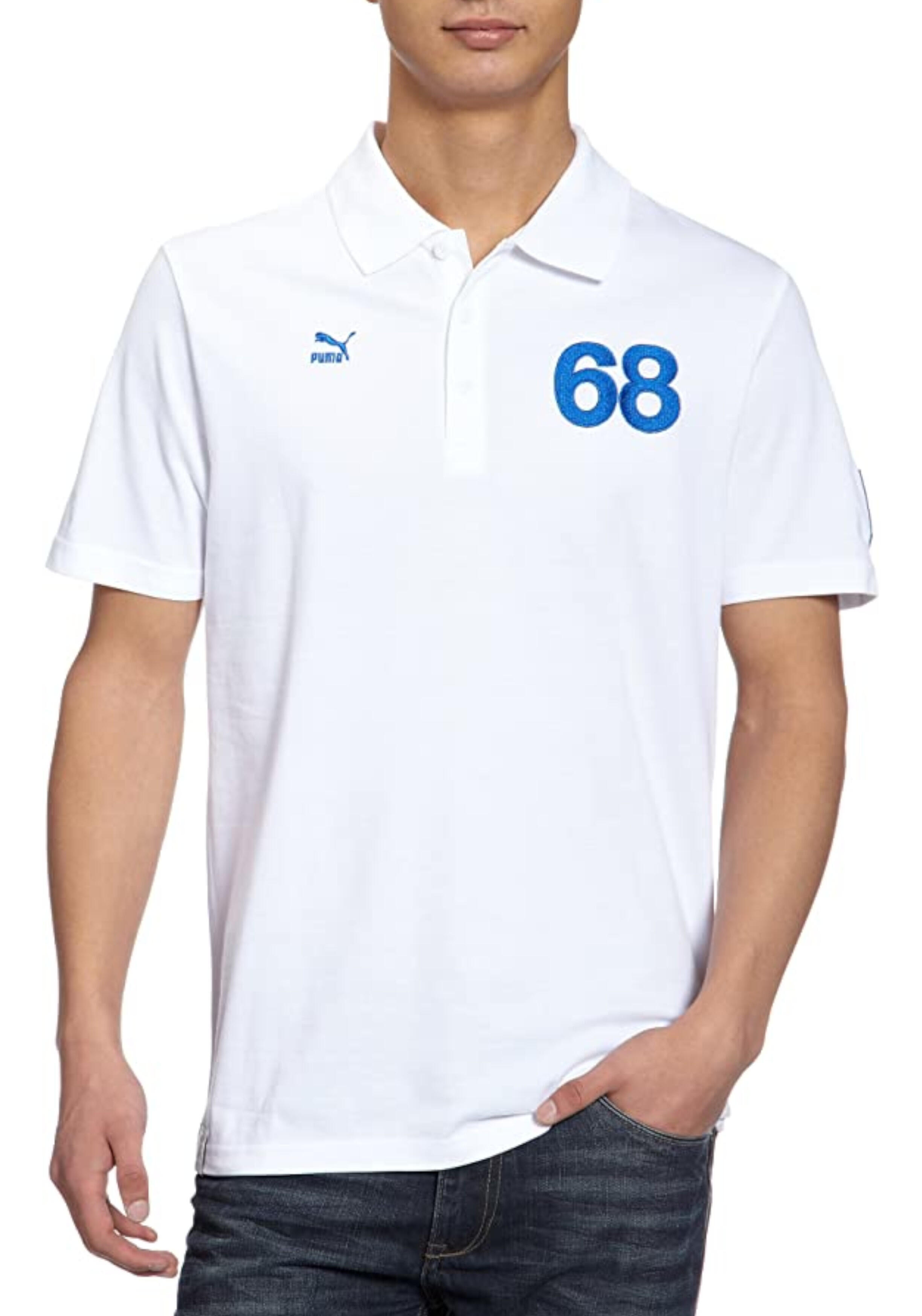 Polo de football PUMA avec logo 1/2