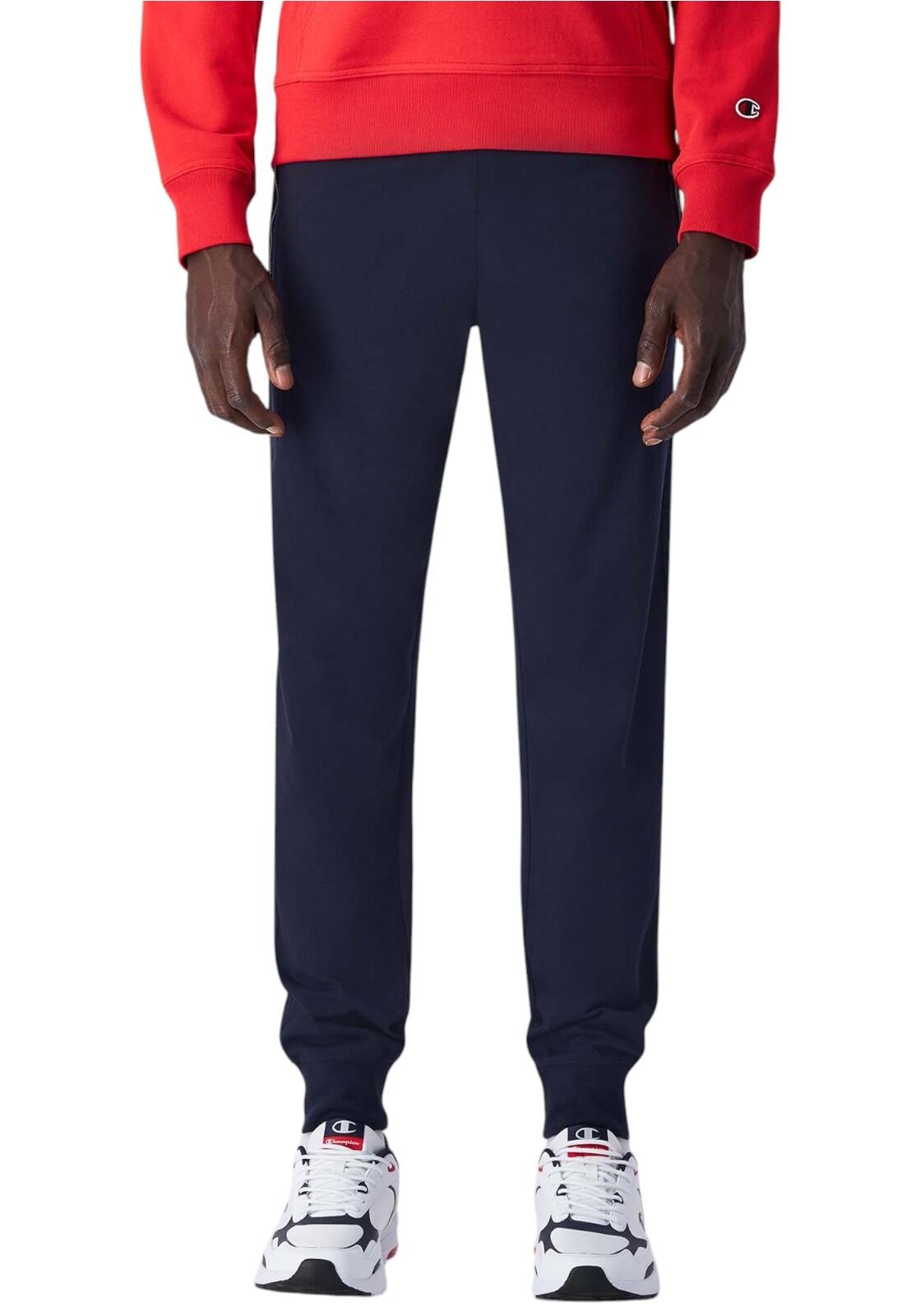 Champion Rib Cuff Pants Homme - Pantalon sport avec bords-côtes et cordon 2/3