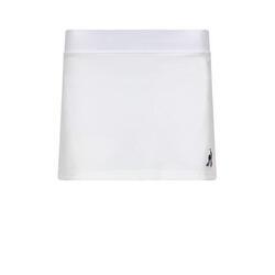 Jupe de Tennis N°2W pour Femme Le Coq Sportif en Blanc Optique Nouveau, XXS