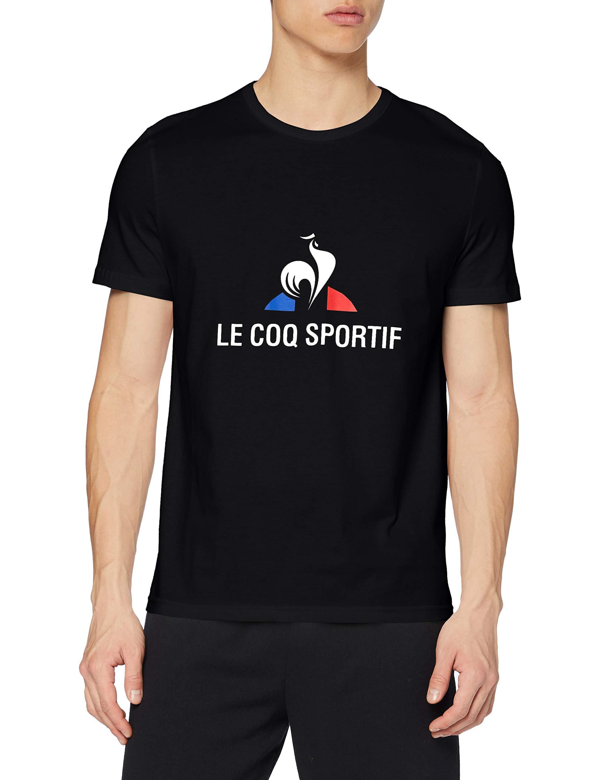 T-shirt Noir à Manches Courtes pour Homme Le Coq Sportif 3XL