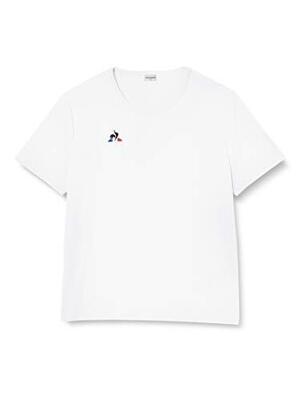 Le Coq Sportif N°1 Maglietta a Maniche Corte per Uomo. Bianca. Taglia L