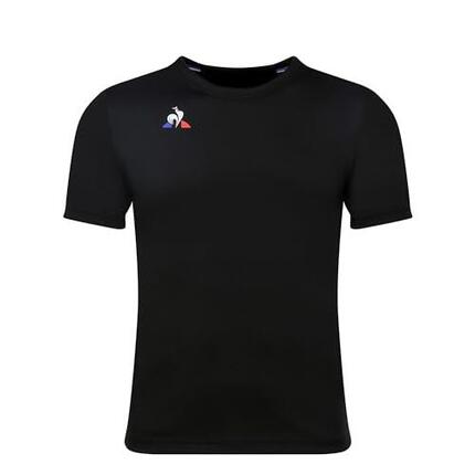 T-shirt d'entraînement Rugby Homme Le Coq Sportif, Noir, Taille S