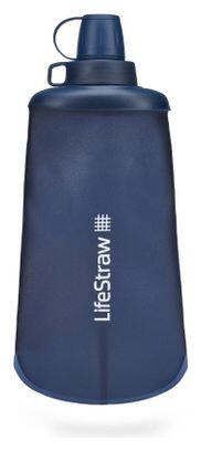 LIFESTRAW LifeStraw Flex Peak Series Folding Squeeze Bottle 650 ml Blauw