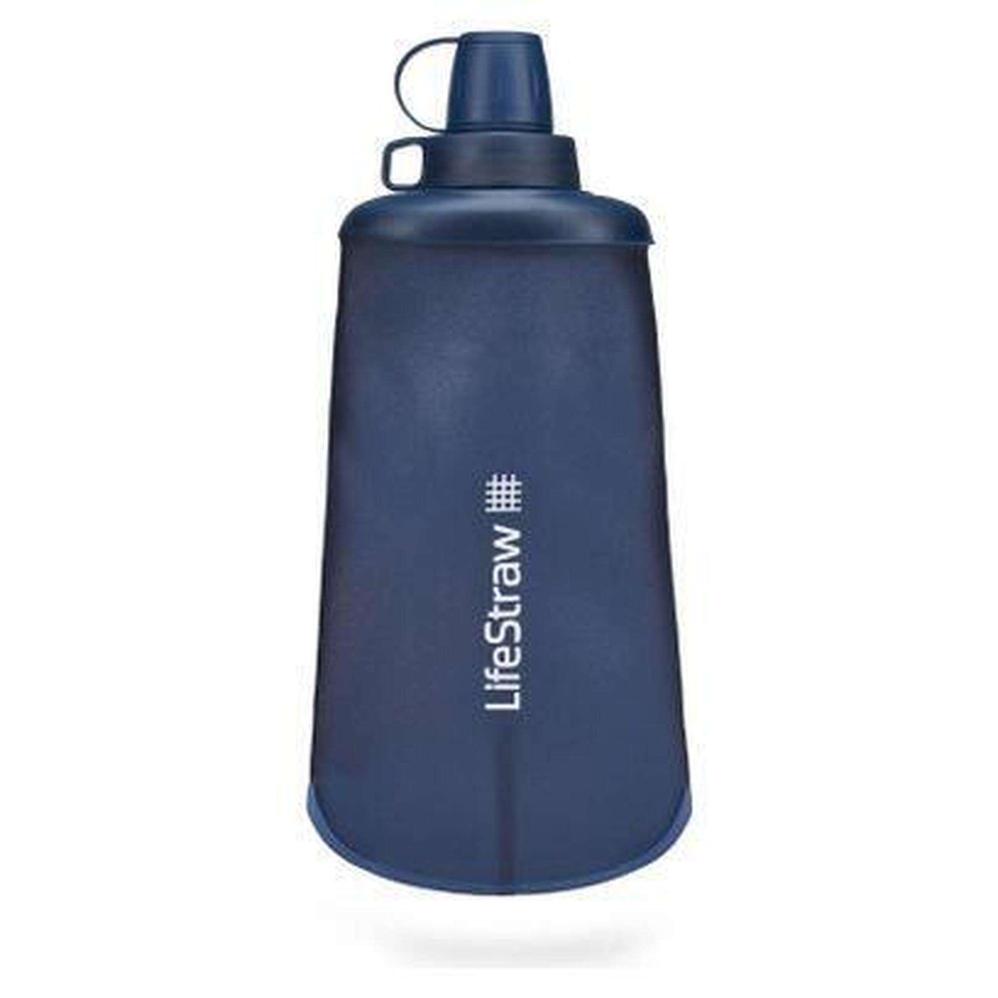 Lifestraw - Bouteille À Presser Pliable Lifestraw Flex Peak Series 650 Ml Bleu - Gourde - Bleu - 650 Ml - Decathlon