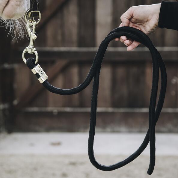 Paardenlijn rope zwart 2m 6/7