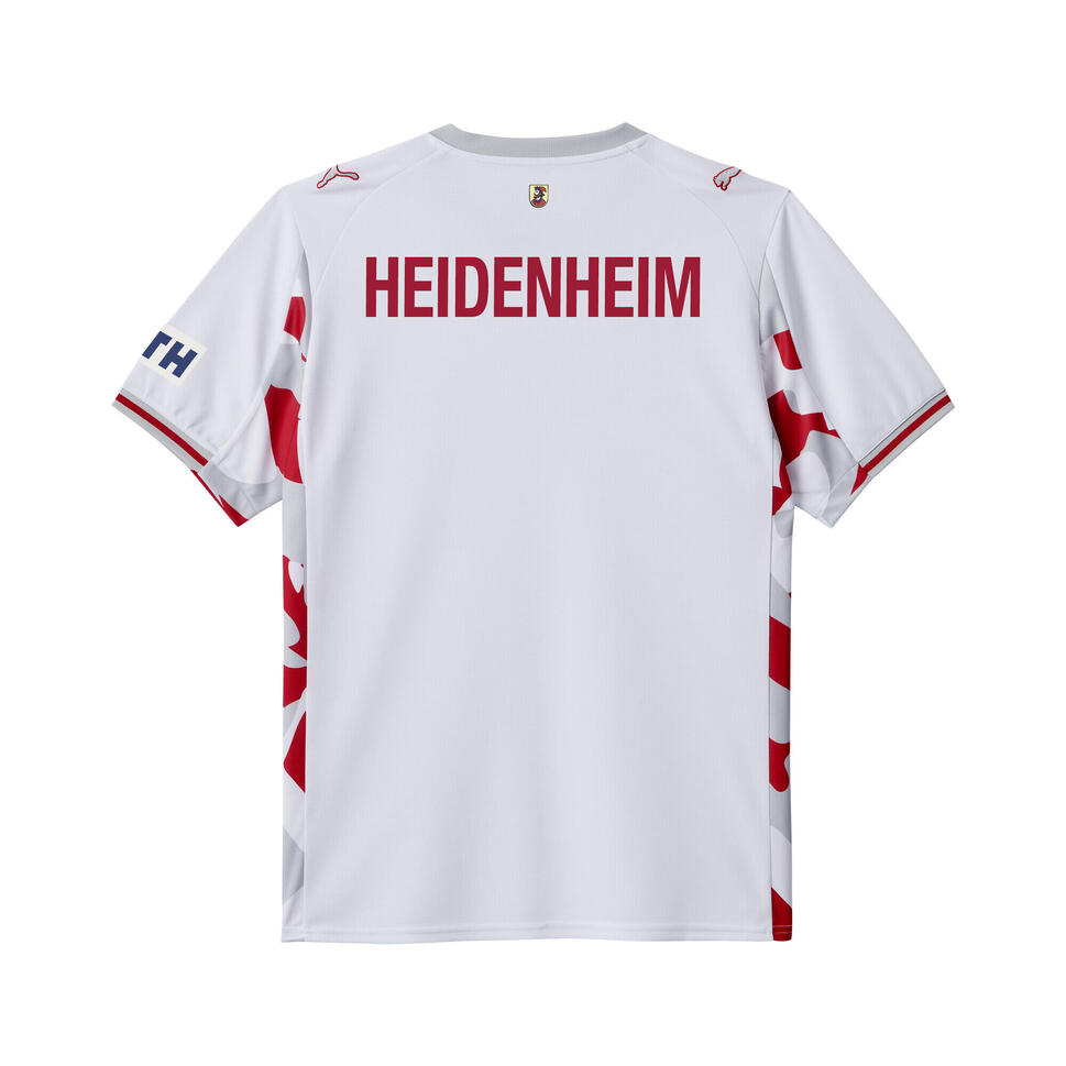 Młodzieżowa trzecia koszulka FC Heidenheim 25/26 PUMA White Cool Light Gray