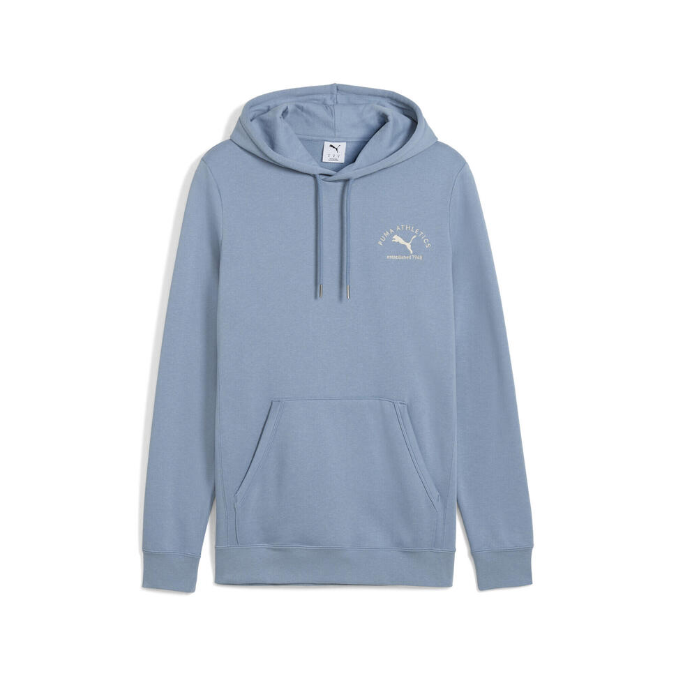 Męska bluza z kapturem PUMA Class z grafiką PUMA Cool Blue thumbnail