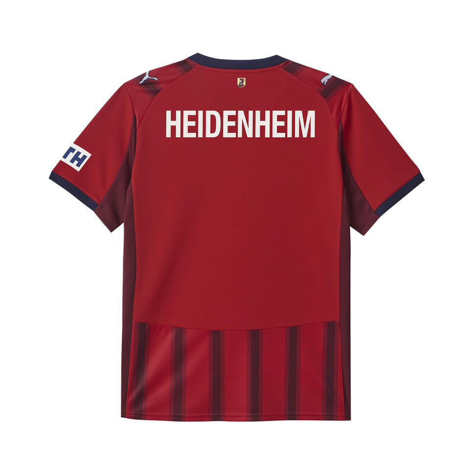 Młodzieżowa koszulka domowa FC Heidenheim 25/26 PUMA Red Team Regal