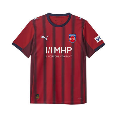Maglia gara Home FC Heidenheim 25/26 da uomo PUMA Red Team Regal