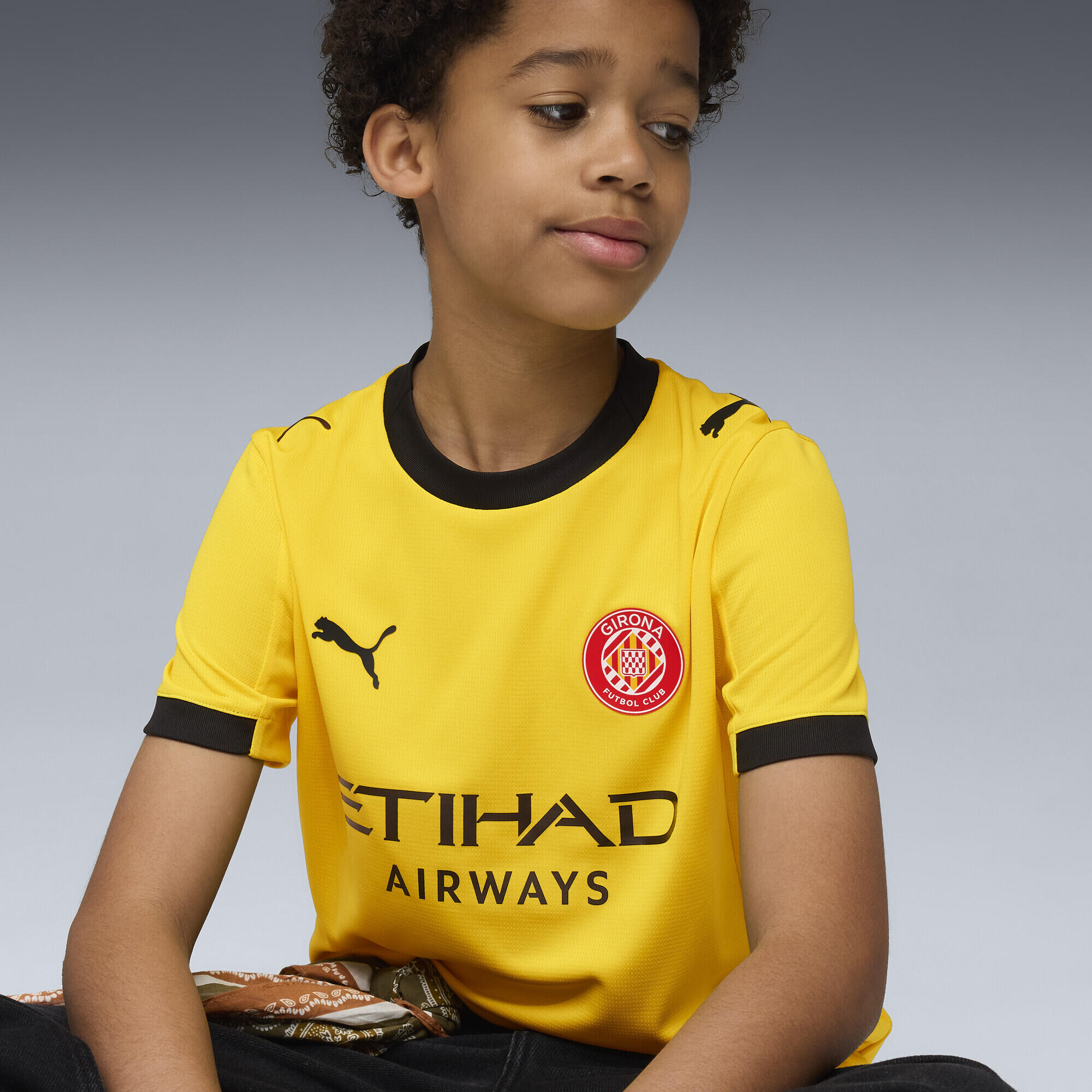 Maillot Away 25/26 Girona FC Enfant et Adolescent PUMA 3/7