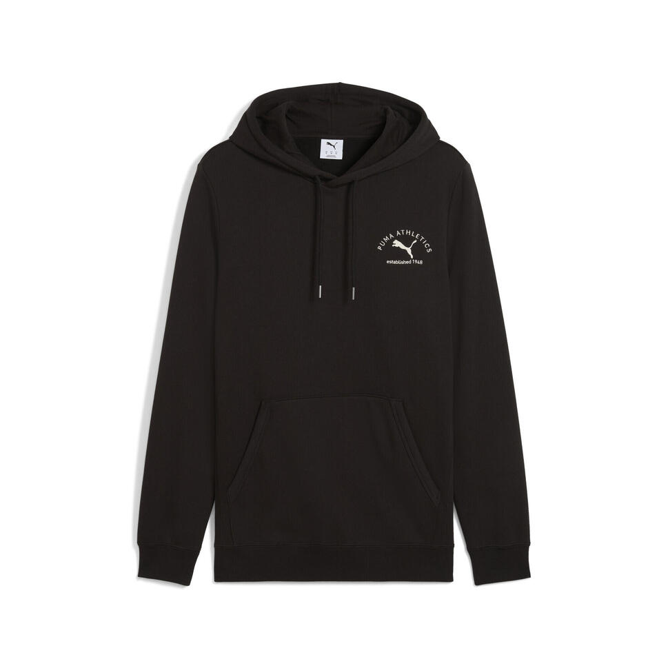 Męska bluza z kapturem PUMA Class z grafiką PUMA Black thumbnail