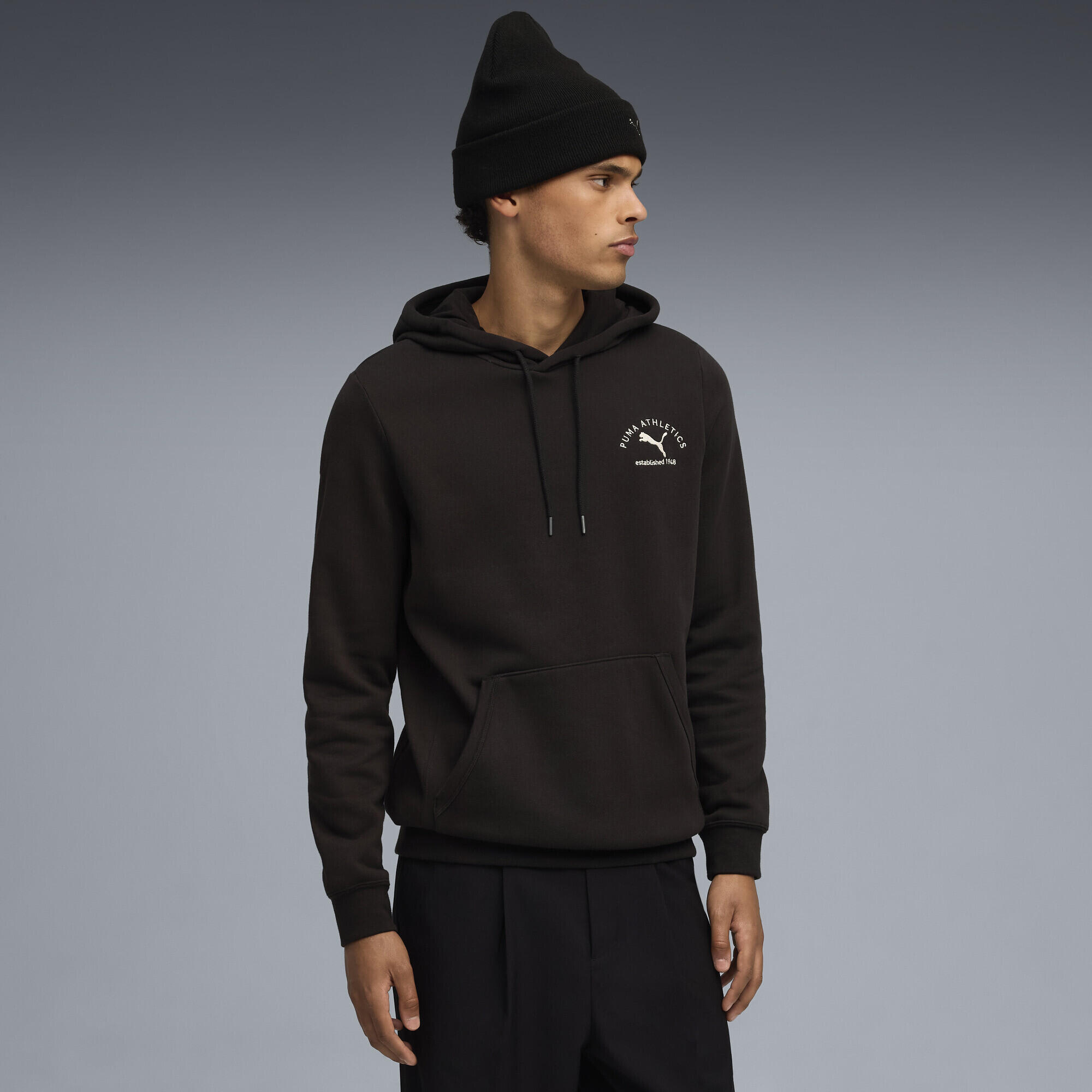 Felpa con cappuccio con grafica PUMA Class da uomo PUMA 2/7